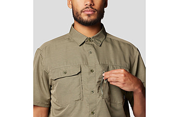 Image of Mountain Hardwear Canyon Short Sleeve - Mens, Stone Green, M, 190423042845