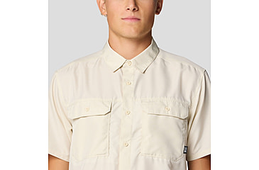 Image of Mountain Hardwear Canyon Short Sleeve - Mens, Stone, S, 190423042951