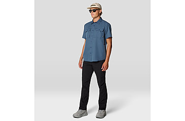 Image of Mountain Hardwear Canyon Short Sleeve - Mens, Zinc, S, 190423042807