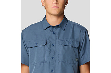 Image of Mountain Hardwear Canyon Short Sleeve - Mens, Zinc, S, 190423042807