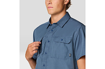 Image of Mountain Hardwear Canyon Short Sleeve - Mens, Zinc, S, 190423042807