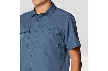 Image of Mountain Hardwear Canyon Short Sleeve - Mens, Zinc, S, 190423042807