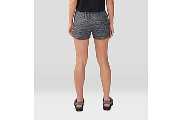 Image of Mountain Hardwear Chillaction Short - Womens, Ashen Sediment Check Print, Large, 2067951043-L