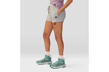 Image of Mountain Hardwear Chillaction Short - Womens, Dunes Heather, Large, 2067951262-L