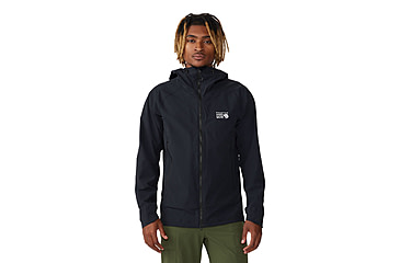 Image of Mountain Hardwear Chockstone Alpine LT Hooded Jacket - Men's, Black, L, 2063191-010-L