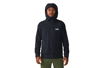 Image of Mountain Hardwear Chockstone Alpine LT Hooded Jacket - Men's, Black, L, 2063191-010-L
