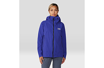 Image of Mountain Hardwear Chockstone Alpine LT Hooded Jacket - Womens, Klein Blue, Large, 2063331503-L