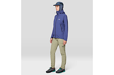 Image of Mountain Hardwear Chockstone Alpine LT Hooded Jacket - Womens, Lapis Dusk, XL, 190423053964