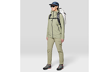 Image of Mountain Hardwear Chockstone Alpine LT Hooded Jacket - Womens, Mantis Green, SxL, 190423054022