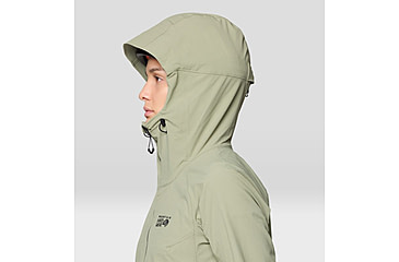 Image of Mountain Hardwear Chockstone Alpine LT Hooded Jacket - Womens, Mantis Green, SxL, 190423054022