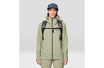 Image of Mountain Hardwear Chockstone Alpine LT Hooded Jacket - Womens, Mantis Green, SxL, 190423054022