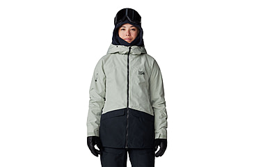 Image of Mountain Hardwear Cloud Bank Gore-Tex Jacket - Womens, White Sage, Small, 2092451341-S