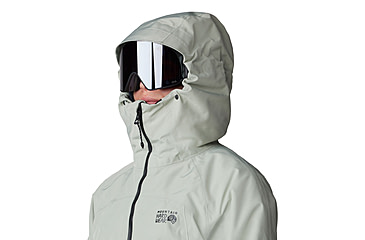 Image of Mountain Hardwear Cloud Bank Gore-Tex Jacket - Womens, White Sage, Small, 2092451341-S