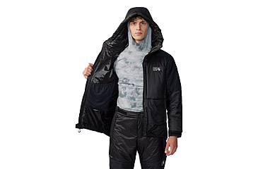 Image of Mountain Hardwear Compressor Alpine Hooded Jacket - Mens, 010, XXL, 2091911-010-XXL