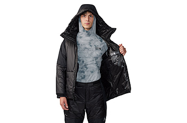 Image of Mountain Hardwear Compressor Alpine Hooded Jacket - Mens, 010, XXL, 2091911-010-XXL