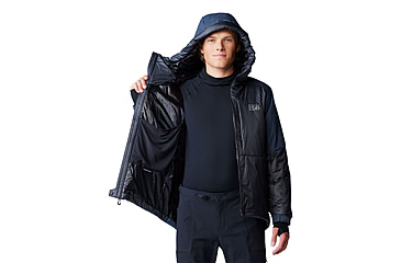 Image of Mountain Hardwear Compressor Alpine Hooded Jacket - Mens, 417, S, 2091911-417-S