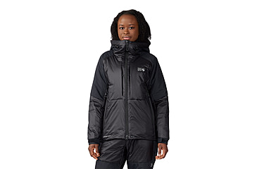 Image of Mountain Hardwear Compressor Alpine Hooded Jacket - Womens, 010, M, 2092471-010-M