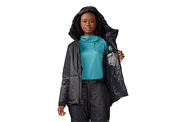 Image of Mountain Hardwear Compressor Alpine Hooded Jacket - Womens, 010, M, 2092471-010-M