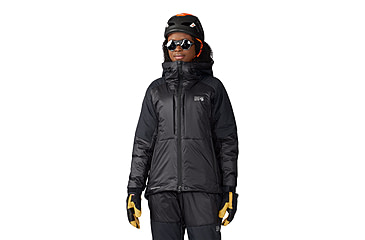 Image of Mountain Hardwear Compressor Alpine Hooded Jacket - Womens, 010, M, 2092471-010-M