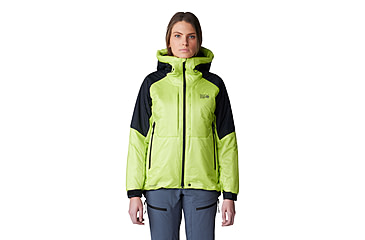 Image of Mountain Hardwear Compressor Alpine Hooded Jacket - Womens, 378, L, 2092471-378-L
