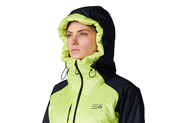 Image of Mountain Hardwear Compressor Alpine Hooded Jacket - Womens, 378, L, 2092471-378-L