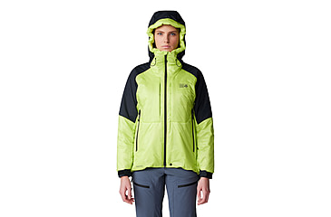 Image of Mountain Hardwear Compressor Alpine Hooded Jacket - Womens, 378, L, 2092471-378-L