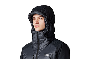 Image of Mountain Hardwear Compressor Alpine Hooded Jacket - Womens, 417, M, 2092471-417-M