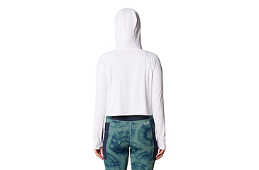 Image of Mountain Hardwear Crater Lake Half Zip Crop Hoody - Womens, 102, M, 2068771-102-M