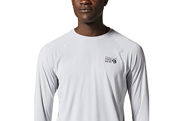 Image of Mountain Hardwear Crater Lake Long Sleeve - Mens, Glacial, Small, 1982421097-S
