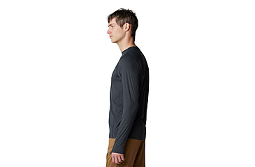 Image of Mountain Hardwear Crater Lake Long Sleeve Tops - Mens, 004, XL, 1982421-004-XL