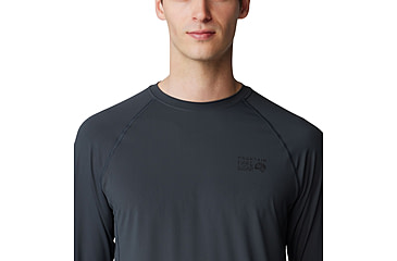 Image of Mountain Hardwear Crater Lake Long Sleeve Tops - Mens, 004, XL, 1982421-004-XL
