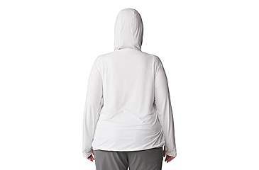 Image of Mountain Hardwear Crater Lake LS Hoody - Womens Extended, 102, 1X, 1829682-102-1X