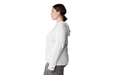 Image of Mountain Hardwear Crater Lake LS Hoody - Womens Extended, 102, 1X, 1829682-102-1X
