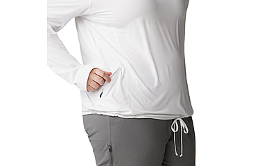 Image of Mountain Hardwear Crater Lake LS Hoody - Womens Extended, 102, 1X, 1829682-102-1X