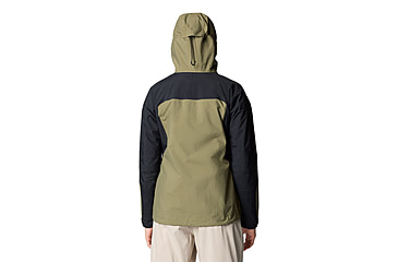 Image of Mountain Hardwear Dry Times Hooded Jacket - Womens, Mission Olive, Black, S, 190423045839