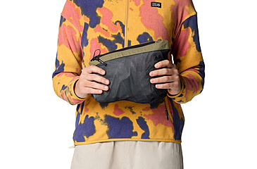 Image of Mountain Hardwear Dry Times Hooded Jacket - Womens, Mission Olive, Black, S, 190423045839