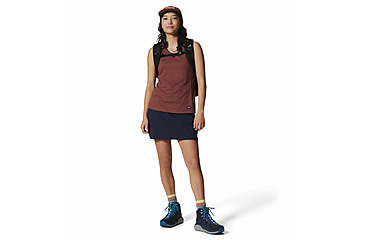 Image of Mountain Hardwear Dynama Skort - Womens, Dark Zinc, Large, 1991961406-Dark Zinc-L