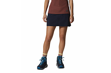 Image of Mountain Hardwear Dynama Skort - Womens, Dark Zinc, Large, 1991961406-Dark Zinc-L