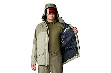 Image of Mountain Hardwear Firefall Insulated Jacket - Mens, Mantis Green/Stone Green, Large, 2077191361-L