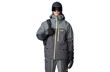 Image of Mountain Hardwear Firefall Insulated Jacket - Mens, Volcanic/Foil, Large, 2077191097-L