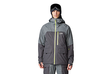 Image of Mountain Hardwear Firefall Insulated Jacket - Mens, Volcanic/Foil, Large, 2077191097-L