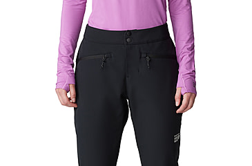 Image of Mountain Hardwear Firefall Stretch Pant - Womens, Black, Large, 2077611010-L-R