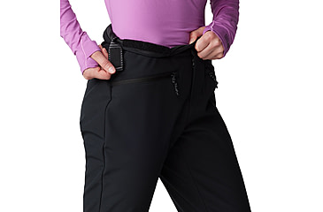 Image of Mountain Hardwear Firefall Stretch Pant - Womens, Black, Large, 2077611010-L-R