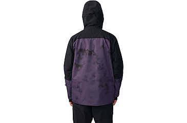 Image of Mountain Hardwear First Tracks Jacket - Mens, Blurple Ice Dye Print, Large, 2043331598BIDP-L