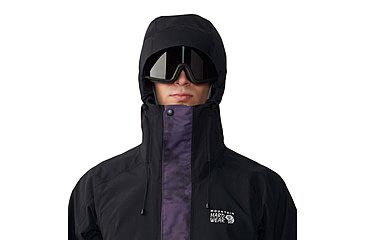 Image of Mountain Hardwear First Tracks Jacket - Mens, Blurple Ice Dye Print, Large, 2043331598BIDP-L