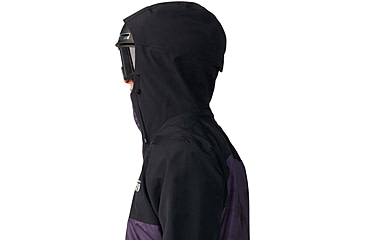 Image of Mountain Hardwear First Tracks Jacket - Mens, Blurple Ice Dye Print, Large, 2043331598BIDP-L