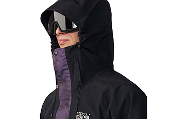 Image of Mountain Hardwear First Tracks Jacket - Mens, Blurple Ice Dye Print, Large, 2043331598BIDP-L