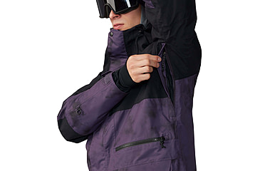 Image of Mountain Hardwear First Tracks Jacket - Mens, Blurple Ice Dye Print, Large, 2043331598BIDP-L