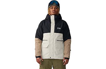 Image of Mountain Hardwear First Tracks Jacket - Mens, Sandblast/Traildust, Small, 2043331217ST-S