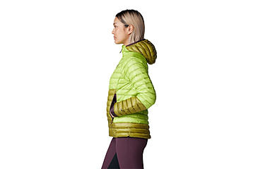 Image of Mountain Hardwear Ghost Whisperer Hoody - Womens, Citron Glow, Extra Large, 2104731378-XL